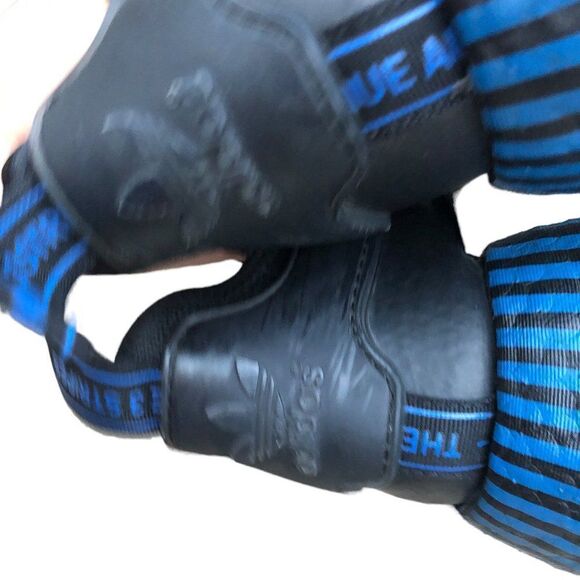 Rare 2020 Adidas NMD R1 Black Metal Grey Lush Blue Size 13 - Picture 9 of 16